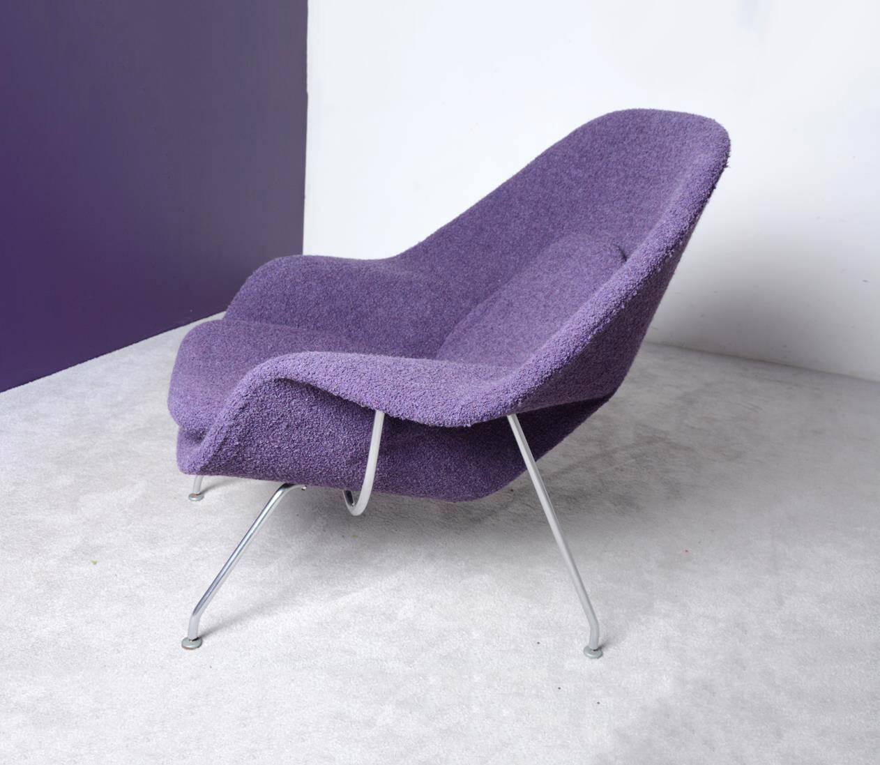 Womb armchair and its Ottoman dating from the 60s