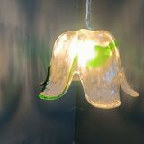 Suspension en verre de Murano, pour Mazzega, années 1960