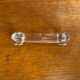 Series 5 antique knife rests portieux molded glass vintage tableware