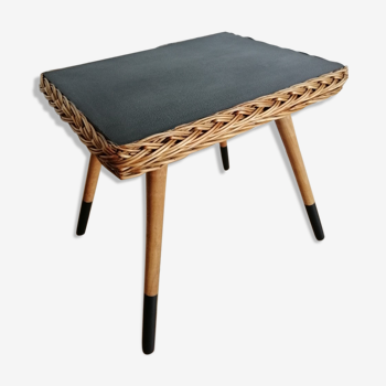 Rattan coffee table