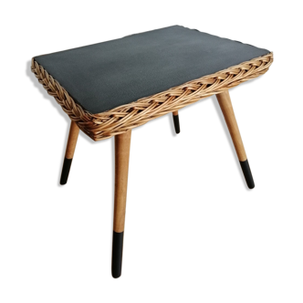 Rattan coffee table