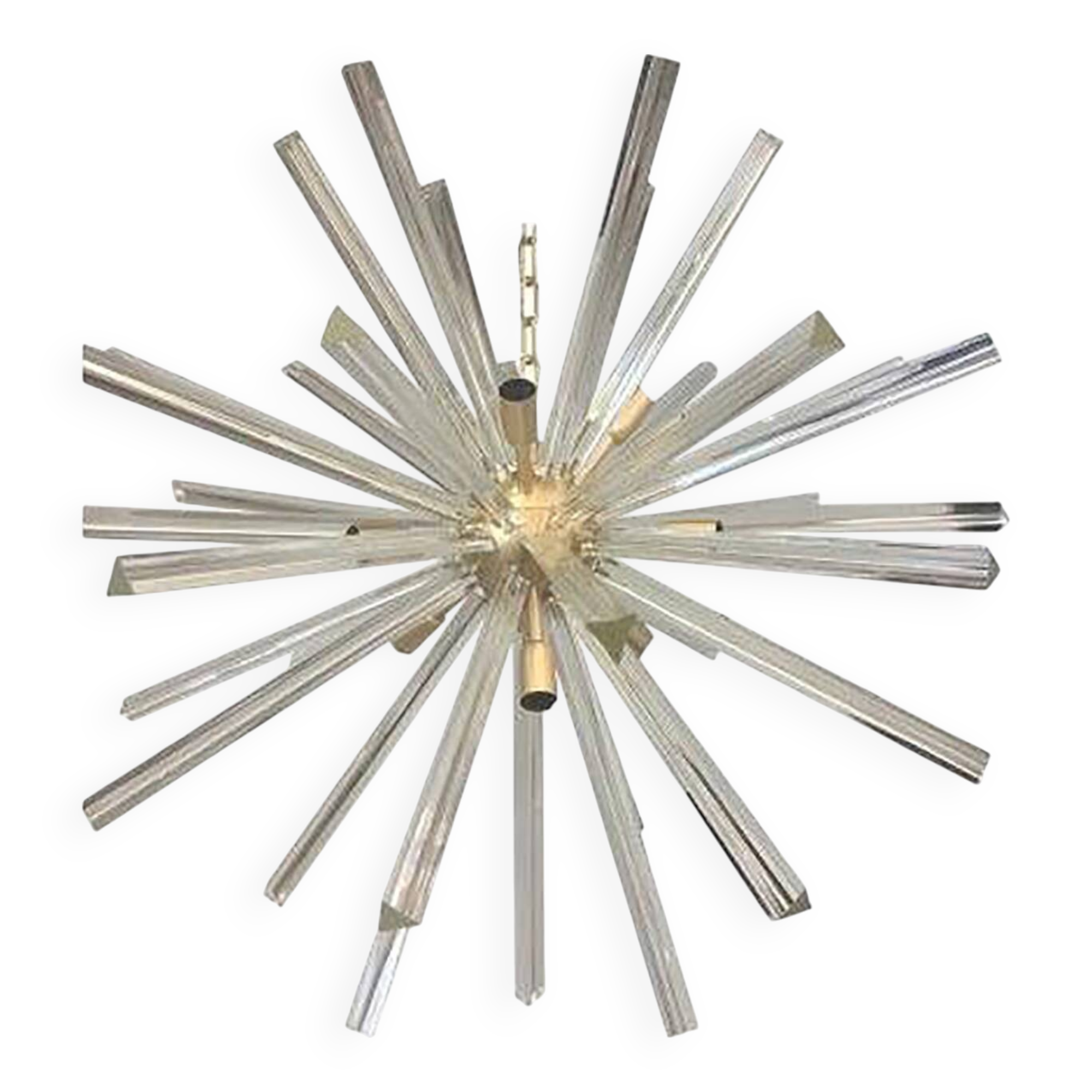 Contemporary Murano Style Glass Sputnik Chandelier