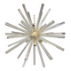 Contemporary Murano Style Glass Sputnik Chandelier