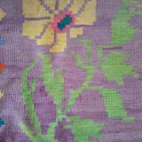 Vintage Woolen Hand Knotted Carpet Keli.