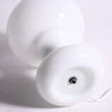 vintage white opaline lamp