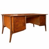 Teak desk Svend Åge Madsen edition HP Hansen - 1960