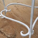 rectangular iron table