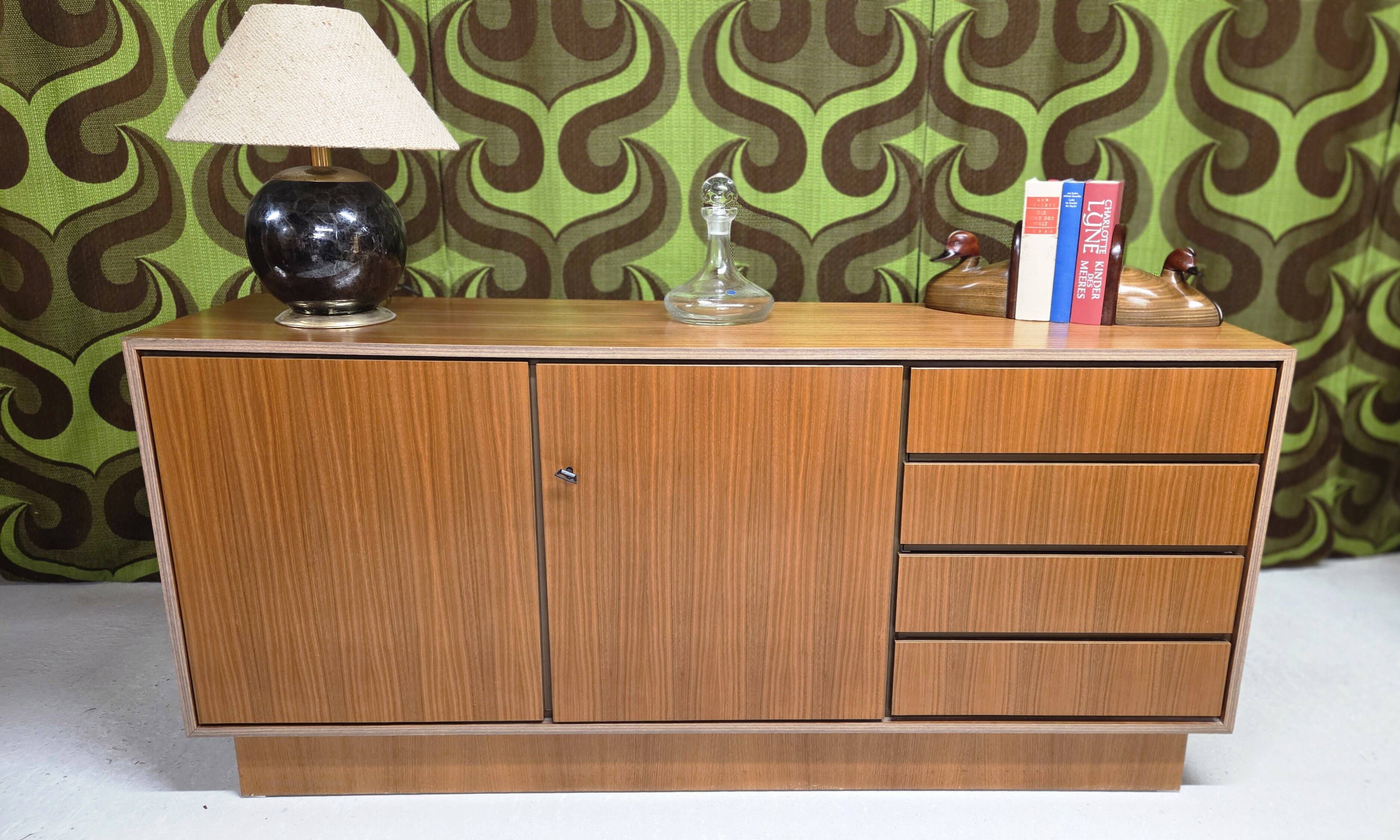 Enfilade allemande  teck  vintage 1960