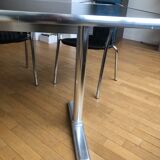 Table déjeuner aluminium - design