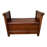 Wooden chest bench