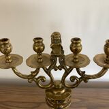 Solid bronze chandelier