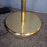 Liseuse / lampadaire articulé ep 1970 laiton doré