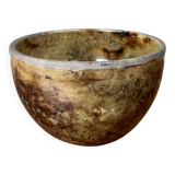 Mid-century modern Danish studio pottery bowl by Sussie Herold, 1960s.