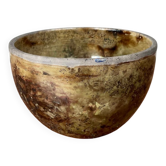 Bol de poterie de studio danois moderne du milieu du siècle par Sussie Herold, années 1960