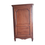 Antique walnut bonnetière