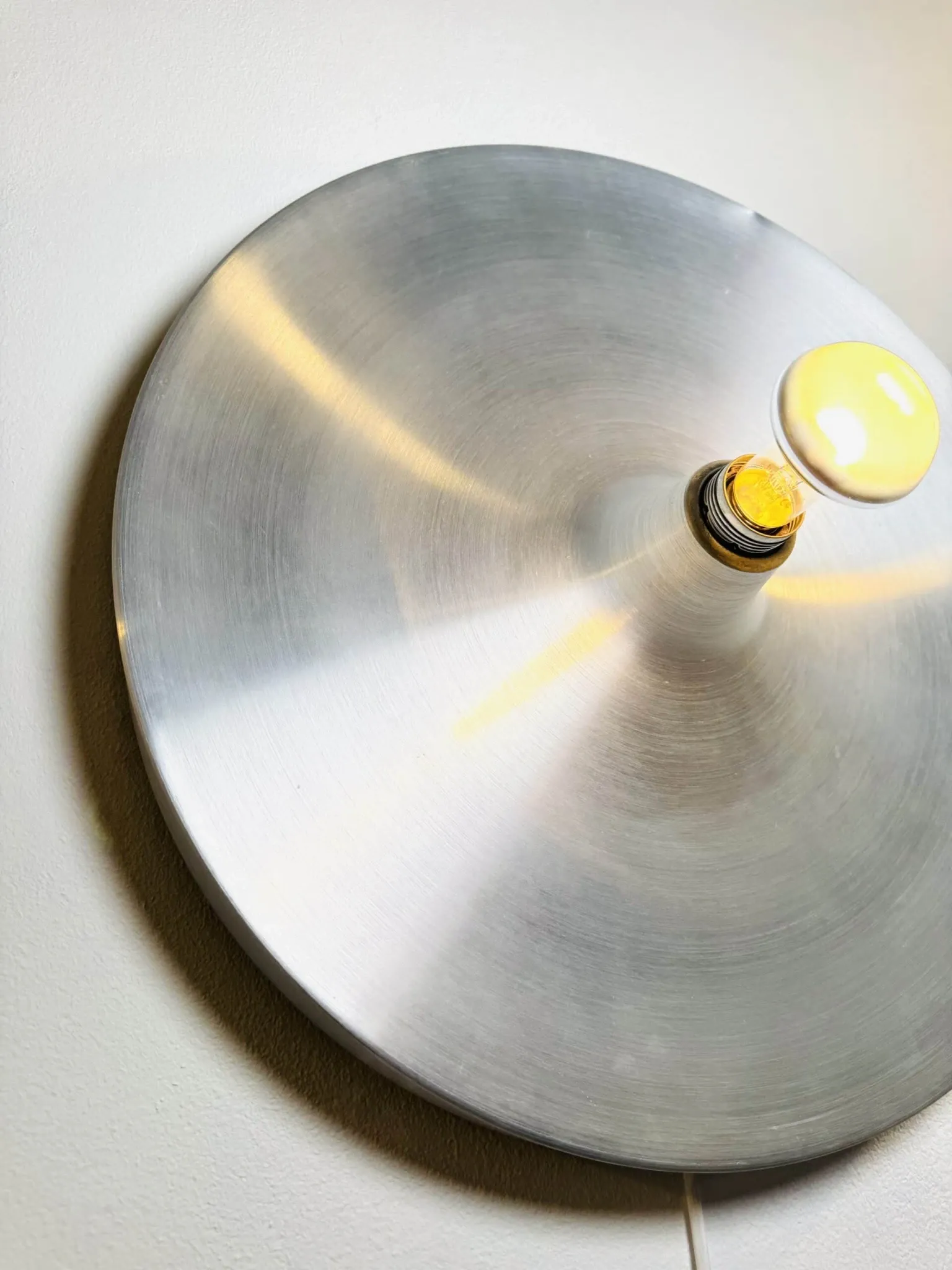Large Wall Sconce By Charlotte Perriand For Les Arcs, 1970S
