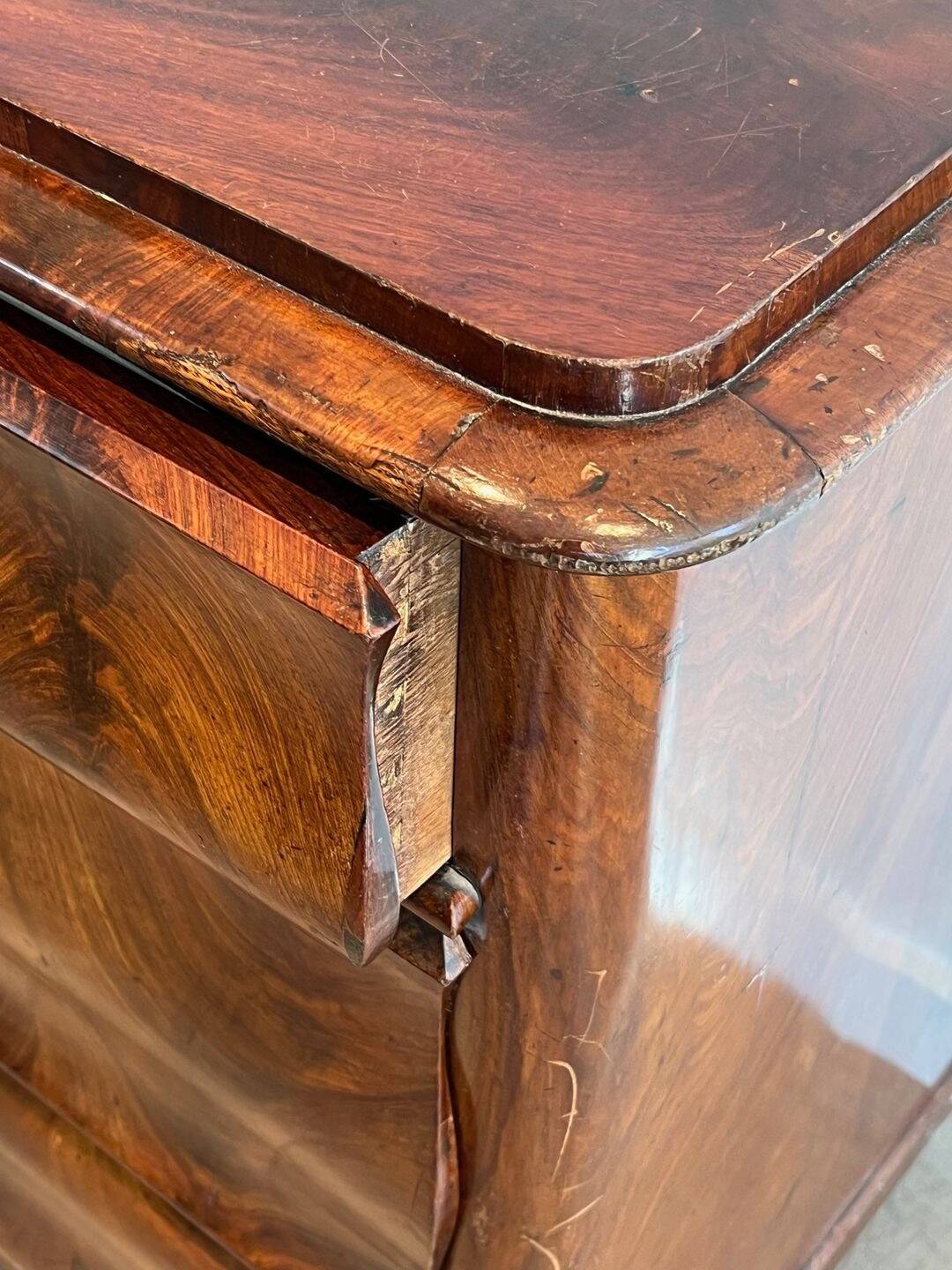 Three-Drawer Mahogany Commode, France, circa 1820