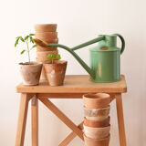 10 old terracotta seedling pots
