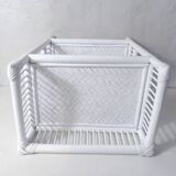 rattan bedside table