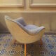 Cocktail couch 50 60 organic egg WOMB years Danish