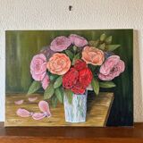 Painting The Bouquet of Roses from the Garden