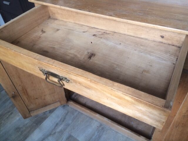 Parisian light wood buffet