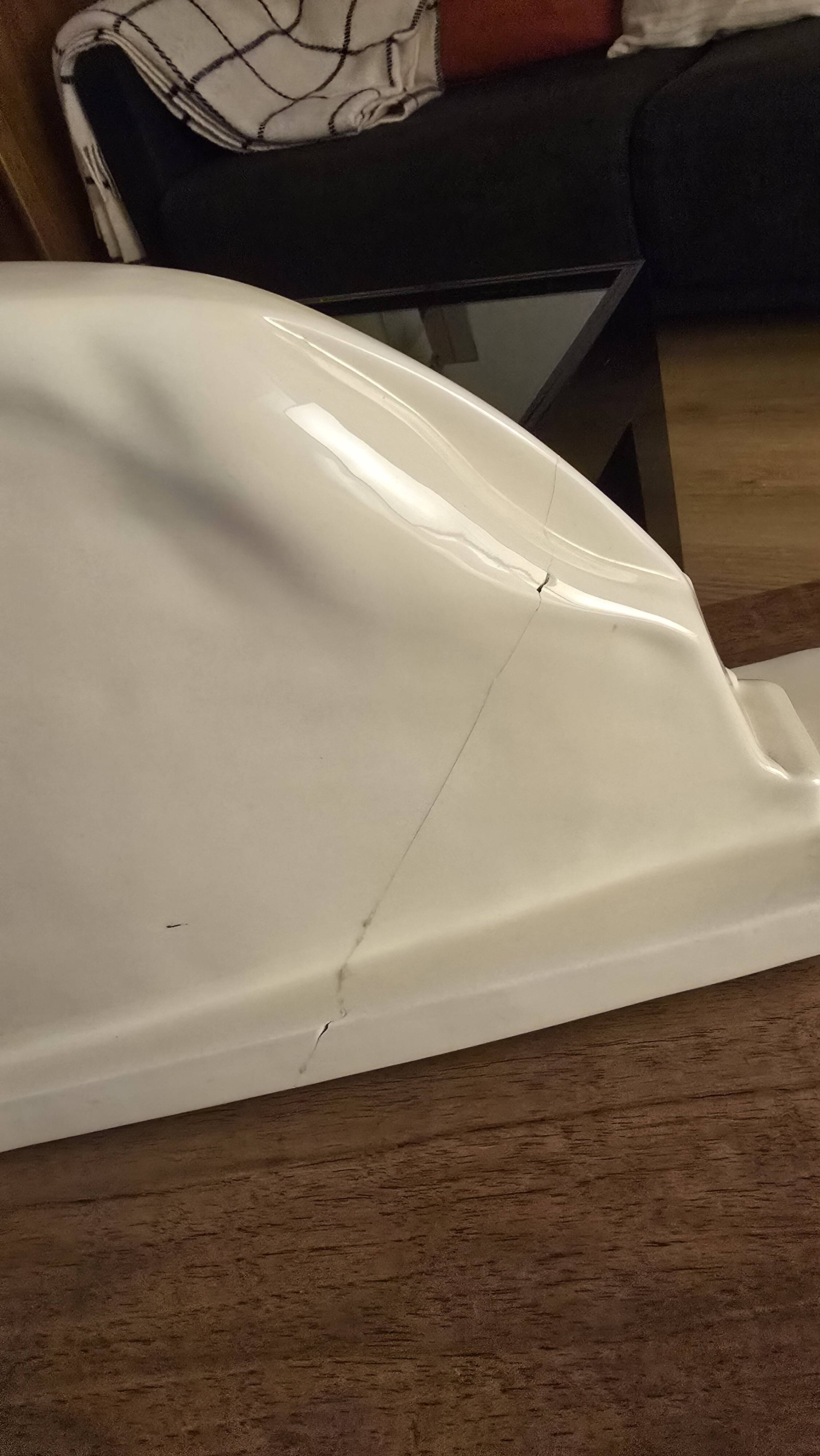 Glazed earthenware sculpture "Greyhound in Motion" by Abel René-Philippe