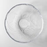 Vintage Kosta Boda Tropic Glass Fruit Bowl, Scandinavian Fruit Design 1989