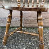 6 chaises windsor restaurant style Western taverne vintage 1980s