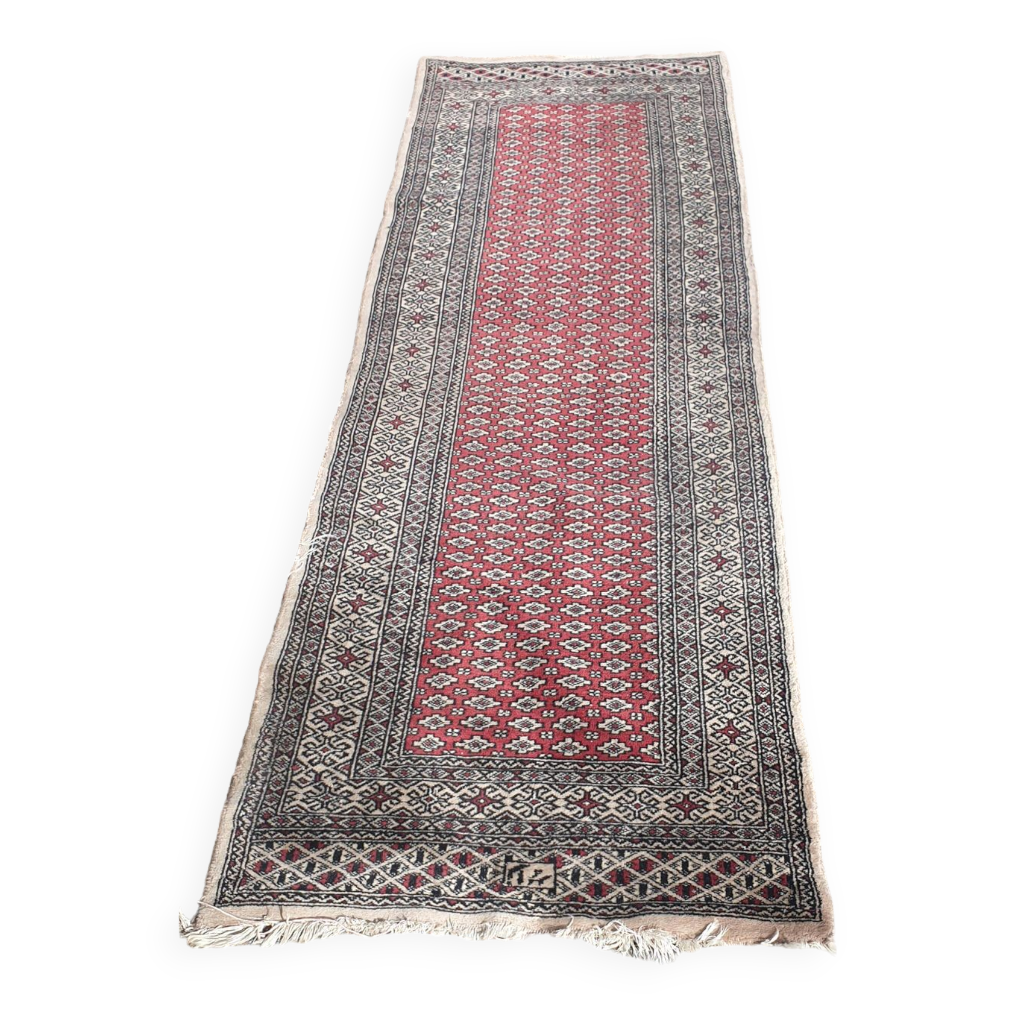 Oriental silk wool rug