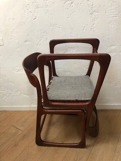Pair of vintage Baumann chairs