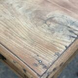 Renovated 3-drawer solid wood desk