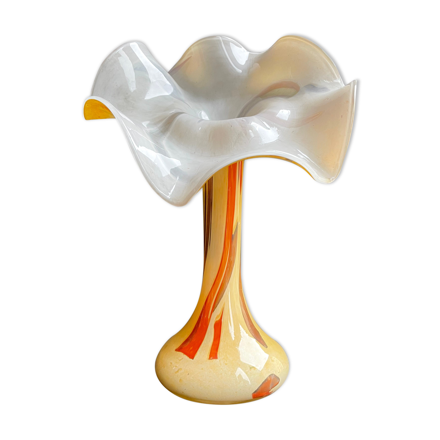 Verreries de Clichy ou de La Plaine Saint Denis - Vase soliflore