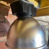 Vintage Industrial PHILIPS Globe Aluminum Pendant Light