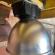 Vintage Industrial PHILIPS Globe Aluminum Pendant Light