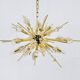 Grand Sputnik chandelier Metropolitan Opera in crystal and brass J.L. Lobmeyr