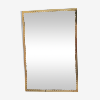 Golden mirror 40x61cm