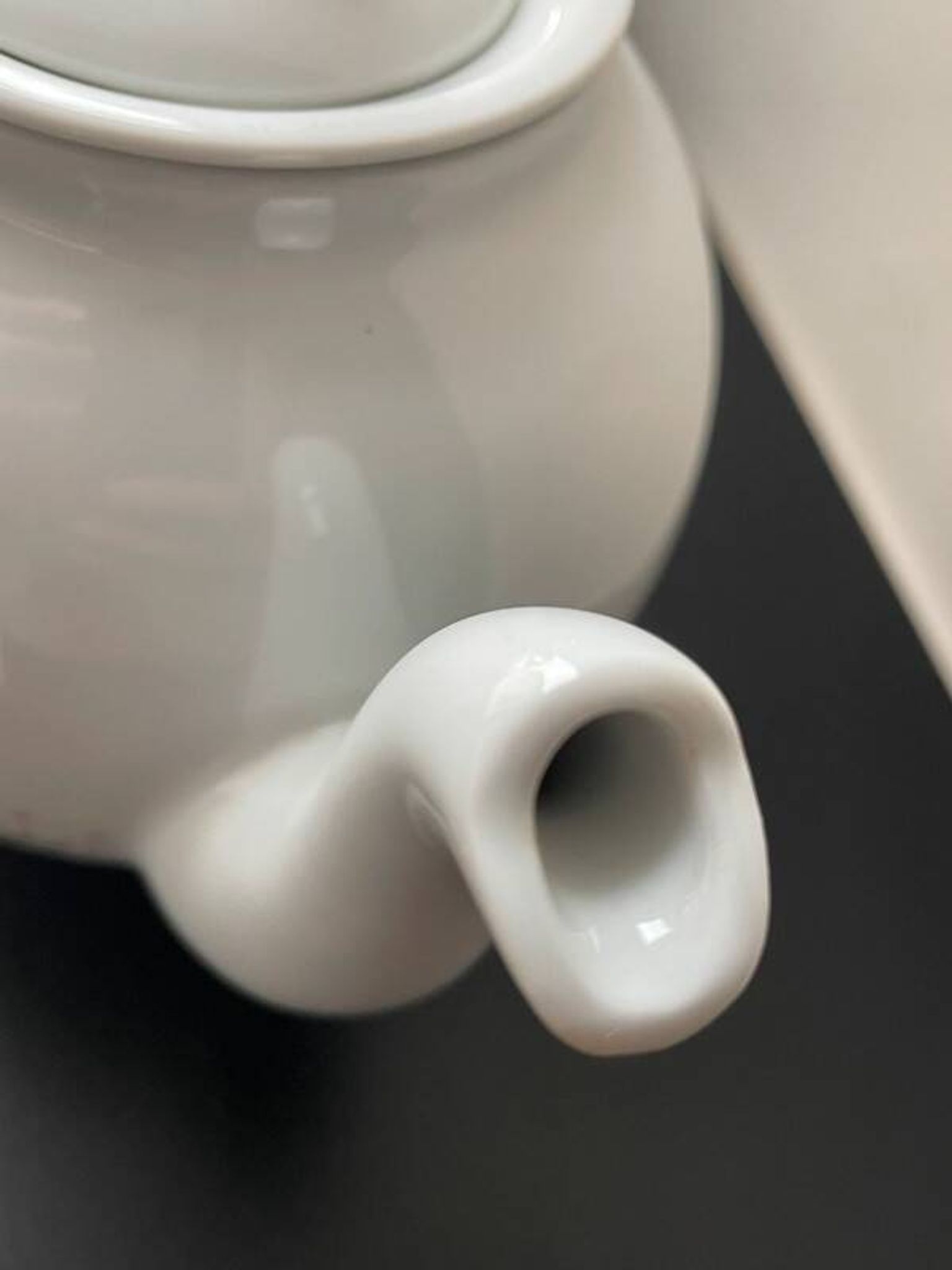 Théière Porcelaine Blanche 0,75 L