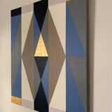 Untitled Blue - Acrylic on canvas