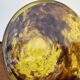 Large marbled yellow Art Deco vase