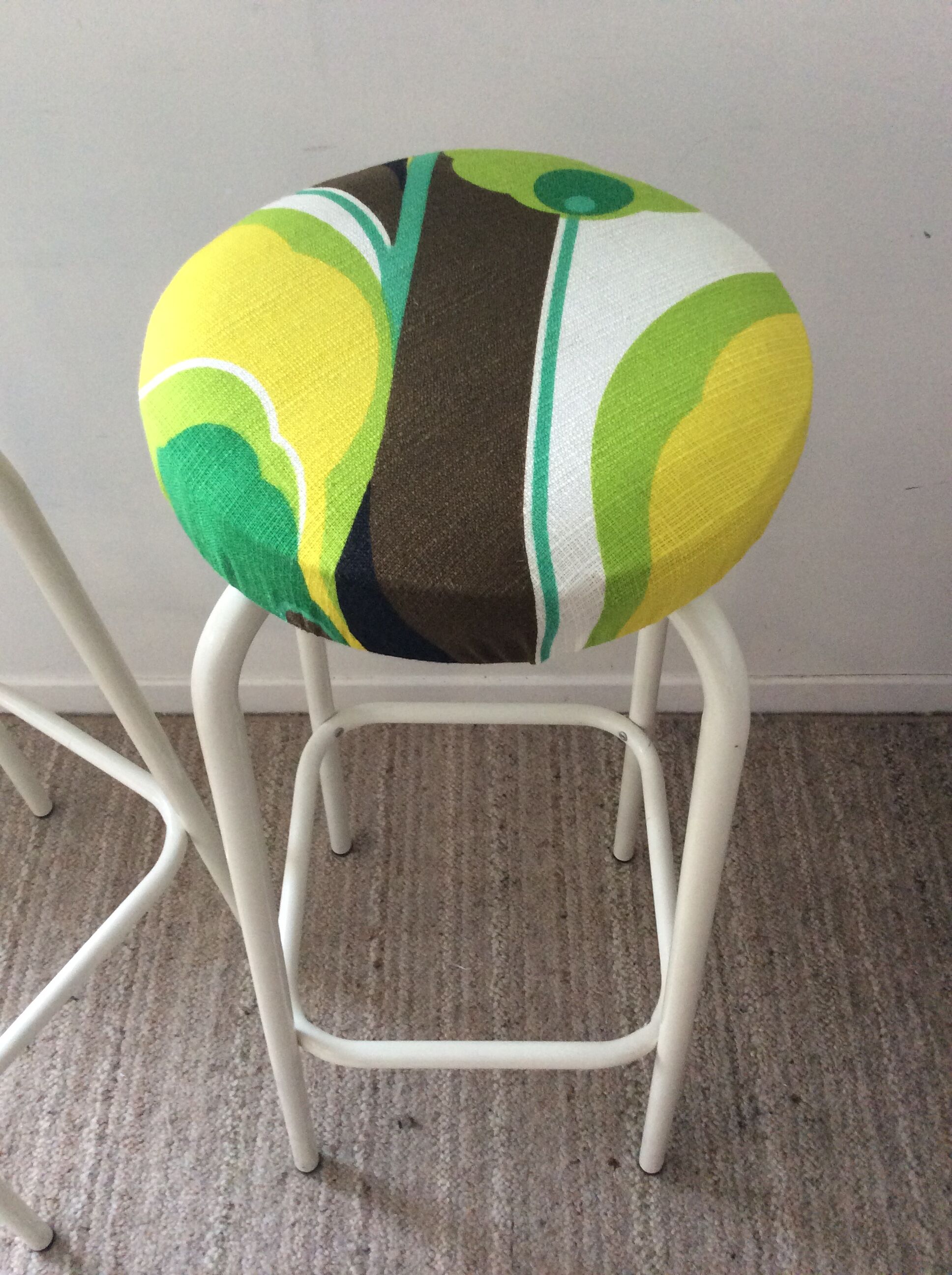 Pair of Unic design stools from the 70s