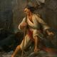Painting allegory of death 19th century