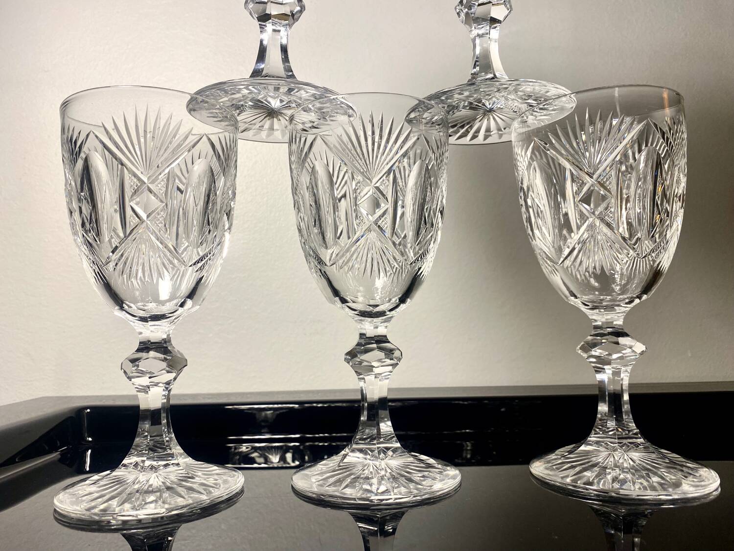 Verre à eau Le Creusot  / Voneche 19eme ciecle