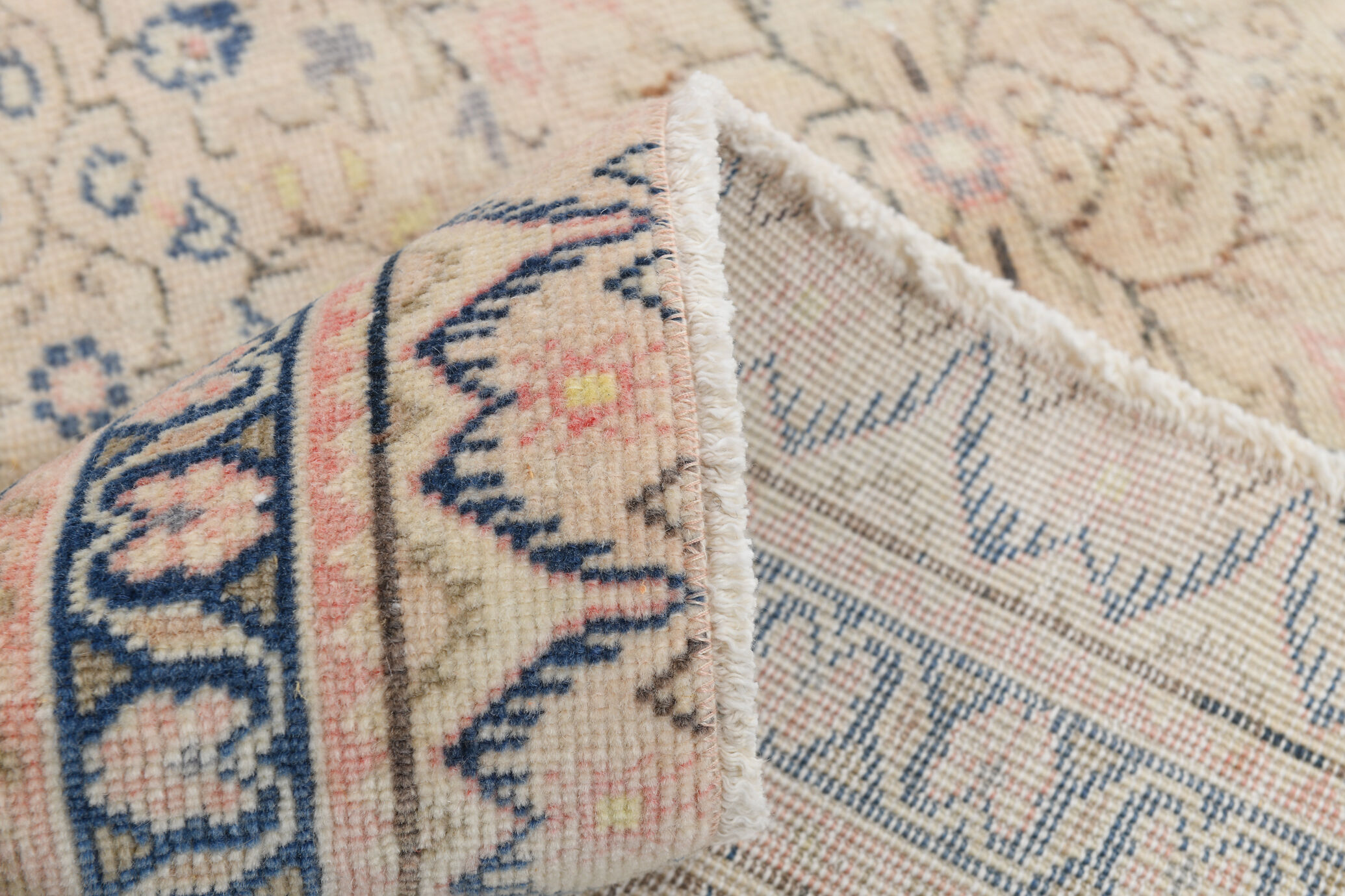 3x9 blue persian runner rug, 80x286cm