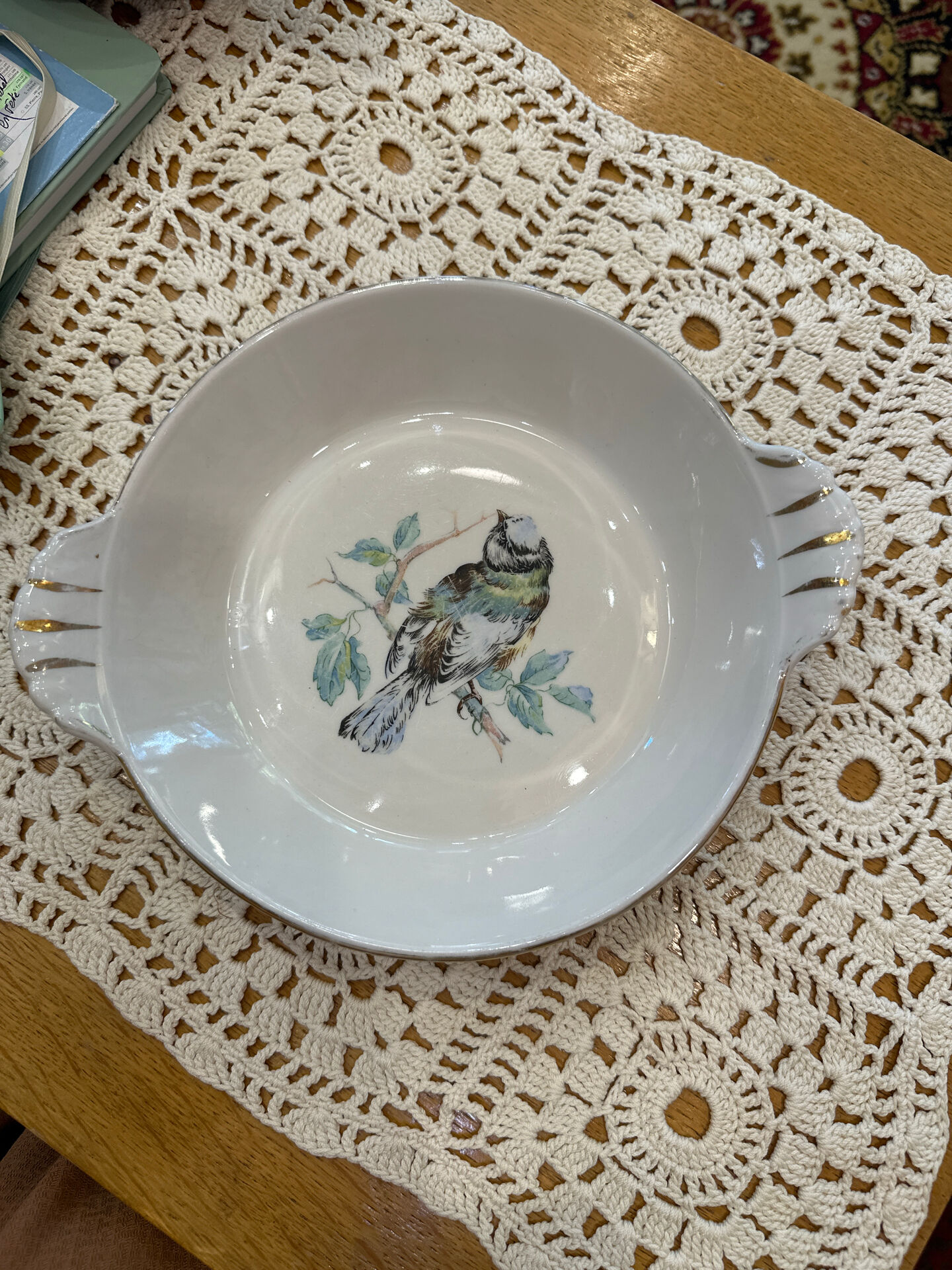 Plat Pillivuyt becs et plumes