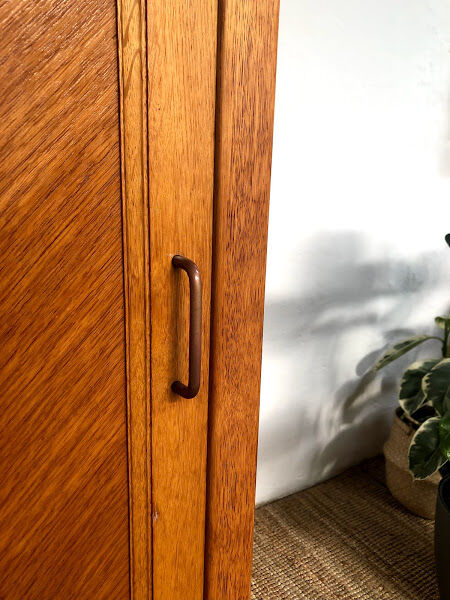 Scandinavian wardrobe 139 cm