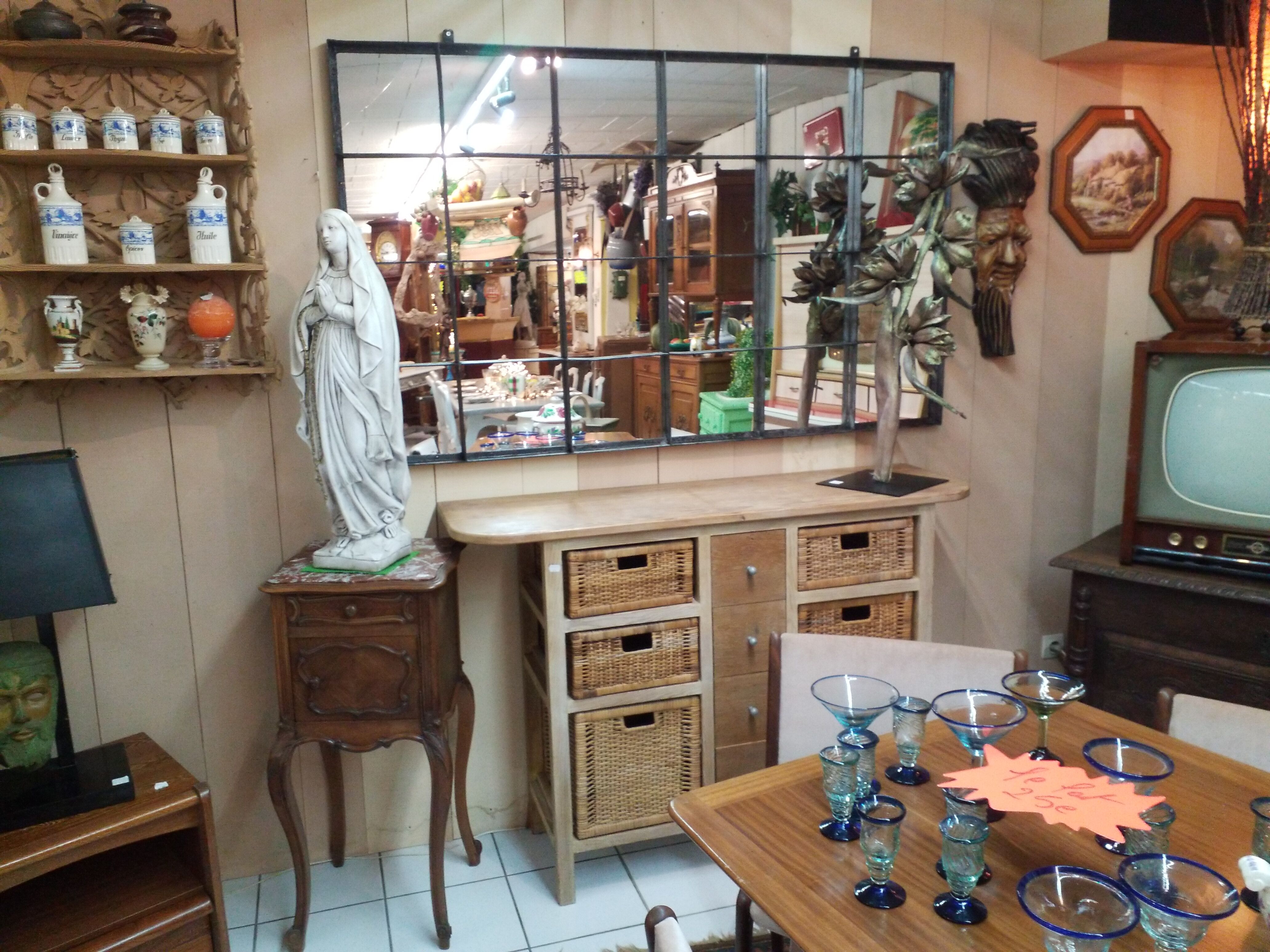 Industrial mirror 165x100cm