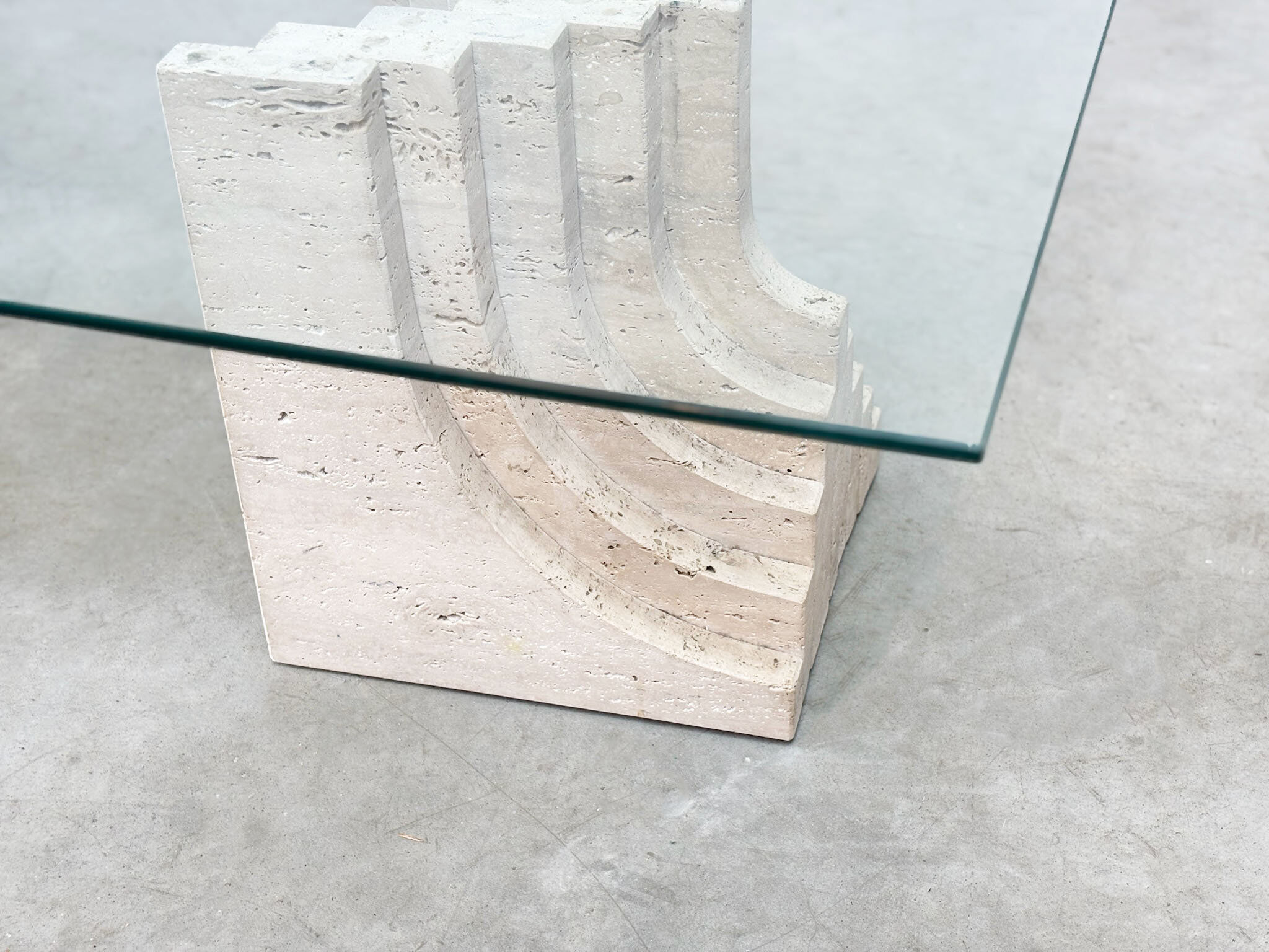 Carlo Scarpa style coffee table