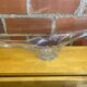Vintage design crystal coupe centrepiece from vannes