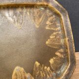 Rectangular Art Deco ceramic top signed Denbac